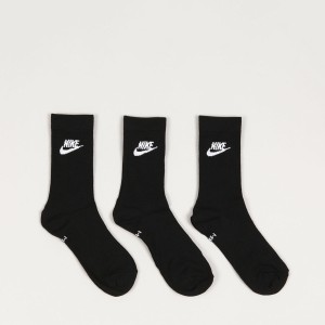 Nike SB ED Essential 3Pack Socks Black White
